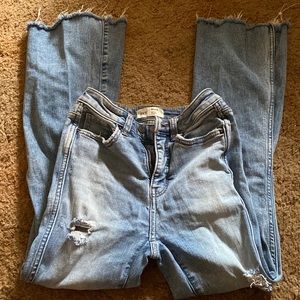 Bke Billie size 24x 29.5 slim fit high rise flare